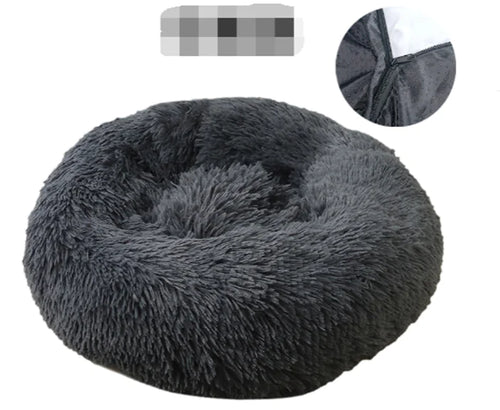 Load image into Gallery viewer, Pet Dog Bed Comfortable Donut Cuddler
