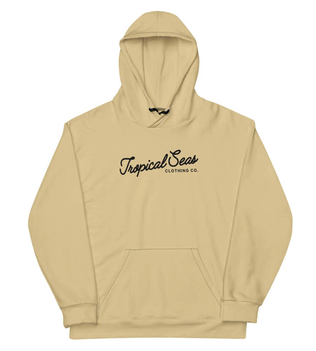 Beige Tropical Seas Hoodie