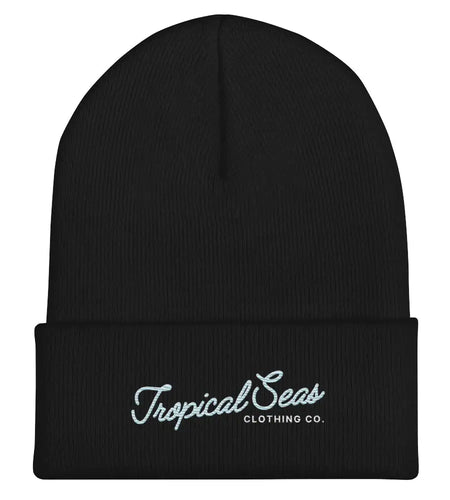 Fancy Tropical Seas Cuffed Beanie