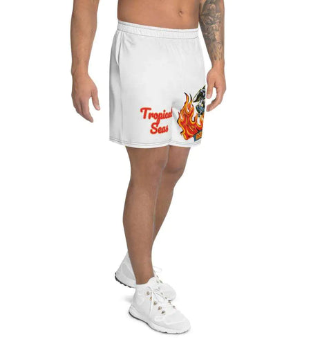 Shark Skate Athletic Long Shorts