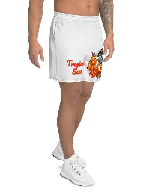 Load image into Gallery viewer, Shark Skate Athletic Long Shorts
