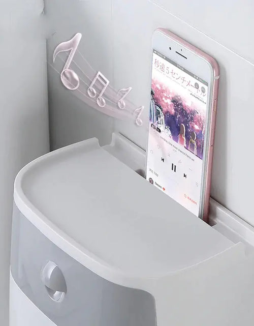 Load image into Gallery viewer, Multipurpose Wall Mounted Toilet Paper Dispenser
