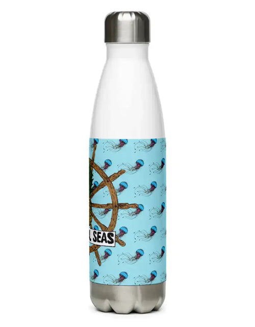 Load image into Gallery viewer, Tropical Seas Jellyfish Stainless Steel Water Bottle
