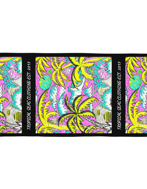 Load image into Gallery viewer, Tropical Seas Premium Beach Towel
