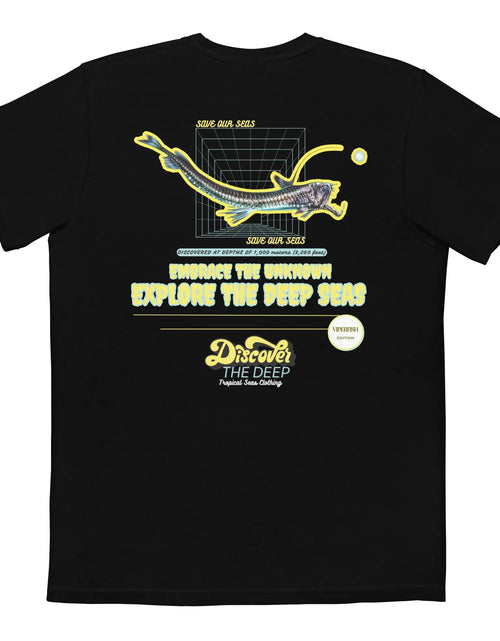 Load image into Gallery viewer, Discover the Deep Viperfish pocket t-shirt
