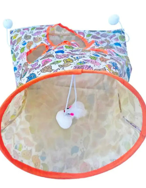 Load image into Gallery viewer, Endless Fun Portable Tunnel Bag For Cats
