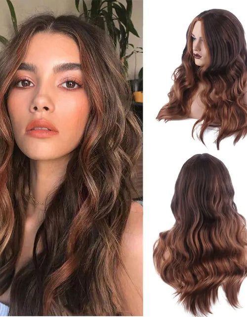 Load image into Gallery viewer, Wavy Middle Part Wigs
