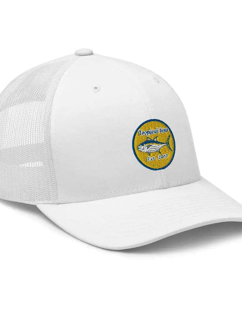 Load image into Gallery viewer, Tuna Tuna Tuna Fishing Trucker Hat
