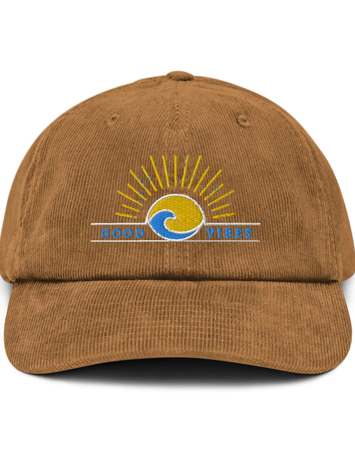 Load image into Gallery viewer, Local Sunrise Tropical Corduroy Hat
