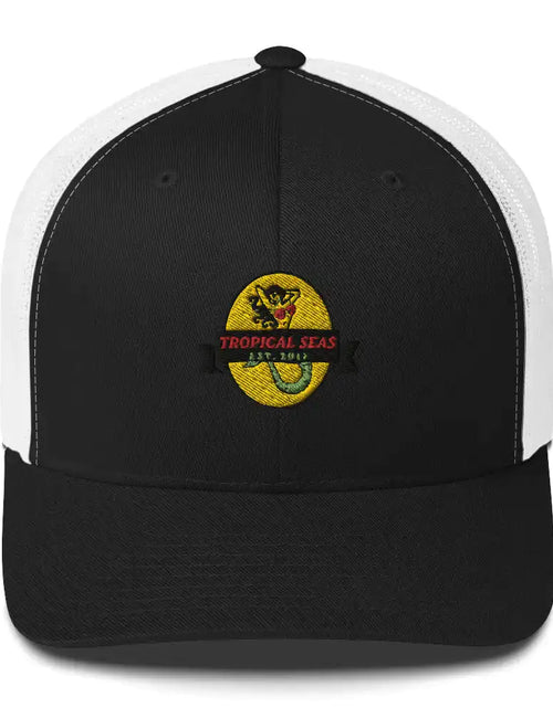 Load image into Gallery viewer, Tropical Mermaid Trucker Hat
