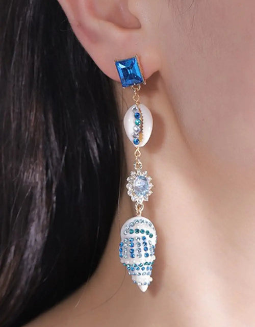 Load image into Gallery viewer, Better Love Next Time Conch Drop Earrings
