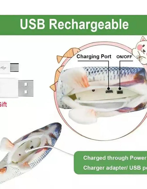 Load image into Gallery viewer, Realistic Fish Chew Toy for Cats
