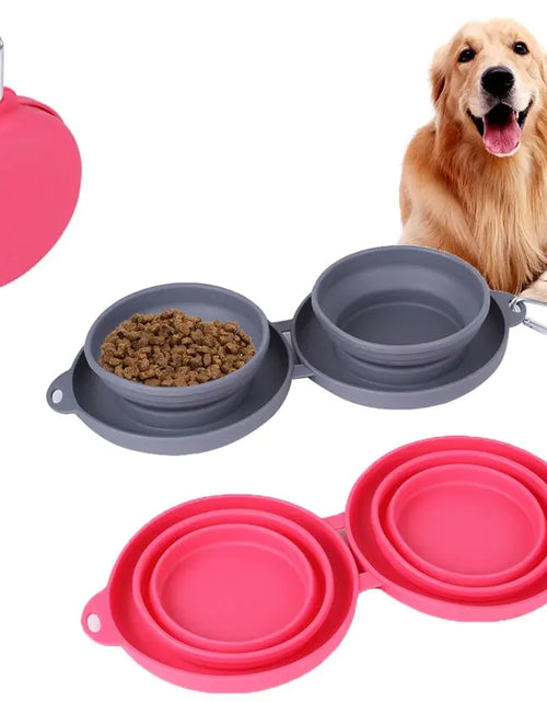 Load image into Gallery viewer, Foldable Dog Bowl
