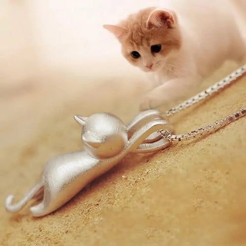 Load image into Gallery viewer, Cutie Cat Necklace
