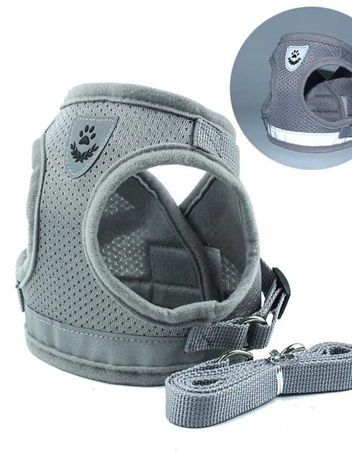 Load image into Gallery viewer, Secure Reflective Harness Set For Small Pets
