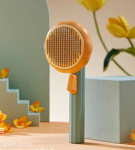 Cats Pumpkin Grooming Brush