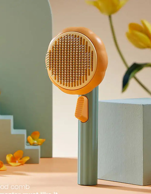 Load image into Gallery viewer, Cats Pumpkin Grooming Brush
