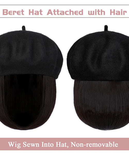 Load image into Gallery viewer, Wig Cap Short Synthetic Bob
