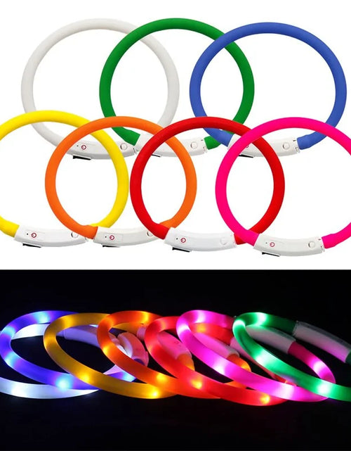 Load image into Gallery viewer, LED Collar Night Safety For Pets
