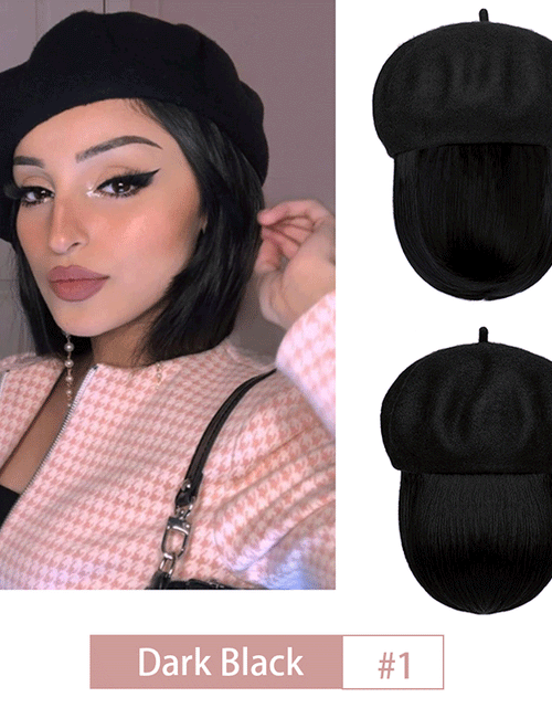 Load image into Gallery viewer, Wig Cap Short Synthetic Bob
