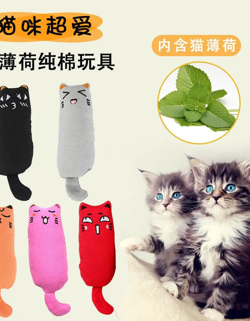 Load image into Gallery viewer, Cats Cute Thumb Pillow Toy
