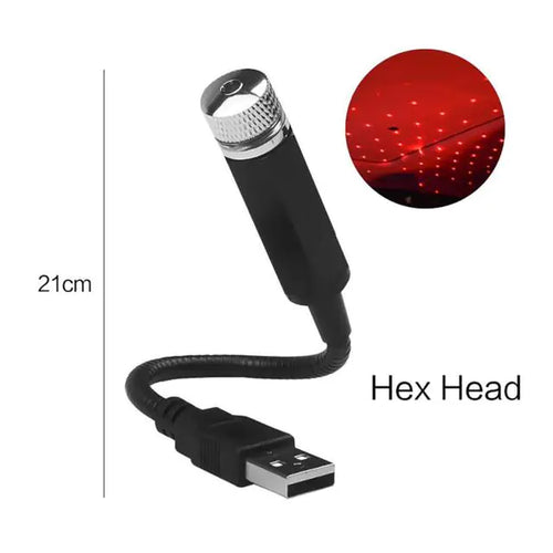 Load image into Gallery viewer, Mini LED Car Night Light Roof Projector
