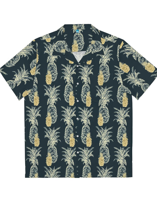 Load image into Gallery viewer, Men&#39;s Vintage Pineapple Hawaiian Shirt
