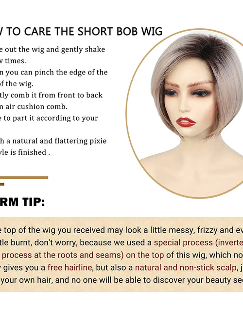 Load image into Gallery viewer, Pixie Cut Blond Wig
