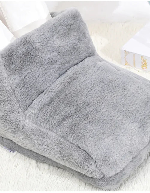 Load image into Gallery viewer, USB Rechargeable Foot Warmer – Portable &amp; Cordless Heating Pad
