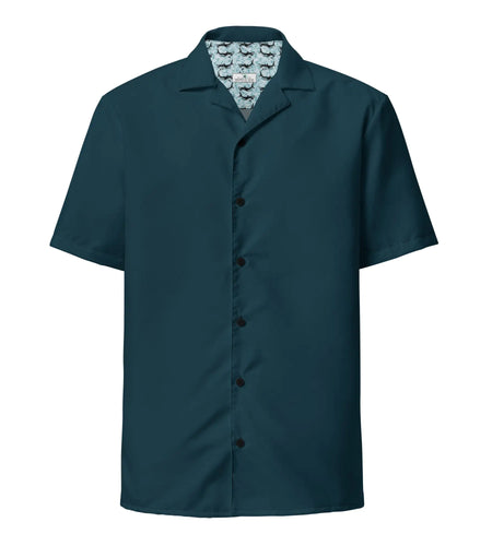Dark Seas Blue button shirt