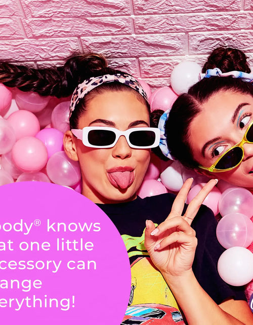 Load image into Gallery viewer, Goody Forever Ouchless Elastic Hair Tie - 10 Count, Black - Medium Hair to Thick Hair - Accessories for Women and Girls
