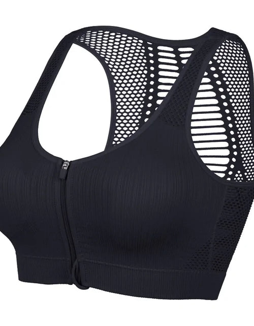 Load image into Gallery viewer, Mesh Breathable Push-Up Sports Bra for Women
