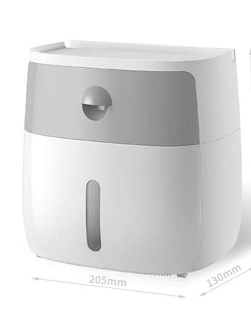 Load image into Gallery viewer, Multipurpose Wall Mounted Toilet Paper Dispenser
