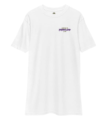 Men's Premium Tropical Neon Ride Shark T-shirt