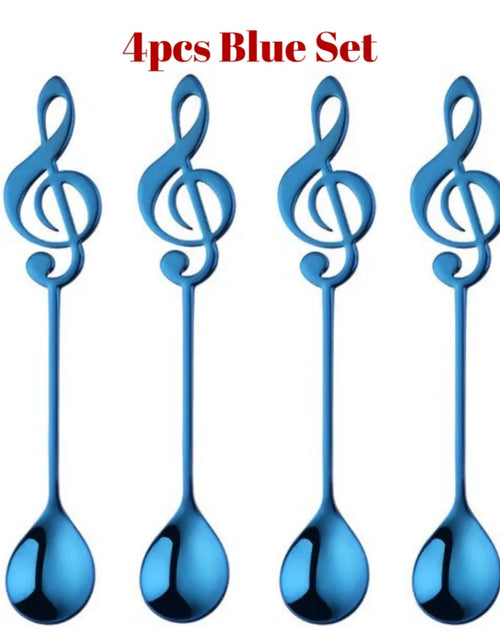 Load image into Gallery viewer, Musical Note Coffee Spoons
