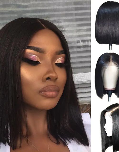 Load image into Gallery viewer, Women&#39;s Black Wig

