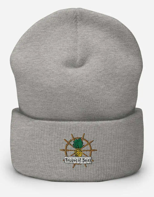 Load image into Gallery viewer, OG Tropical Seas Cuffed Beanie
