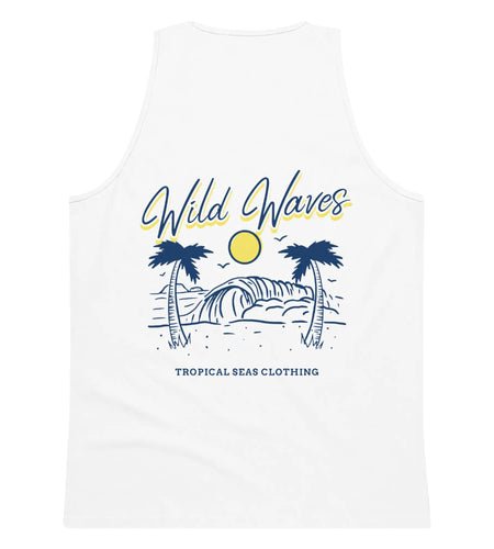 Men’s Premium Wild Waves Tank Top