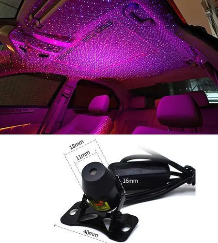 Car Atmosphere Interior Ambient Star Light