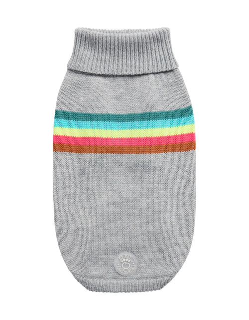 Load image into Gallery viewer, Retro Sweater - Grey Mix

