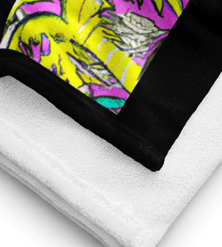 Tropical Seas Premium Beach Towel