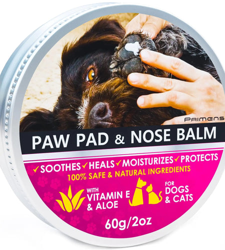 Natural Dog Paw Balm Dog Paw Protection for Hot Pavement Dog Paw Wax 2 oz