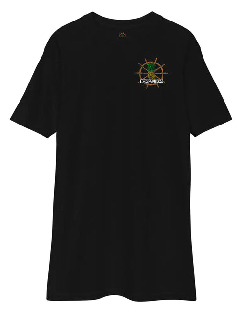 Load image into Gallery viewer, Men&#39;s Tropical Hammered Head Shark t-shirt

