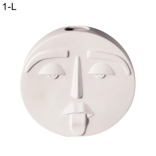 Load image into Gallery viewer, Human Face Expression Plant Pots
