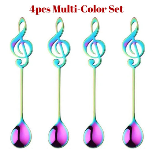 Load image into Gallery viewer, Musical Note Coffee Spoons
