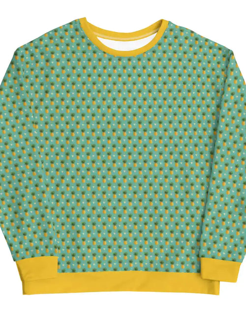 Load image into Gallery viewer, Women&#39;s Tropical Pineapple Print Sweatshirt
