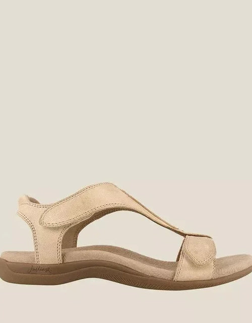 Load image into Gallery viewer, Women&#39;s Platform Wedge Velcro Strap Sandals
