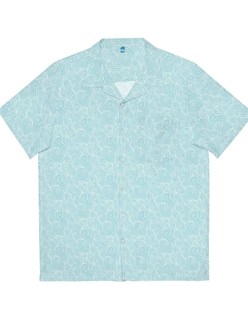 Load image into Gallery viewer, Men&#39;s Tropical Ocean Print Hawaiian Shirt
