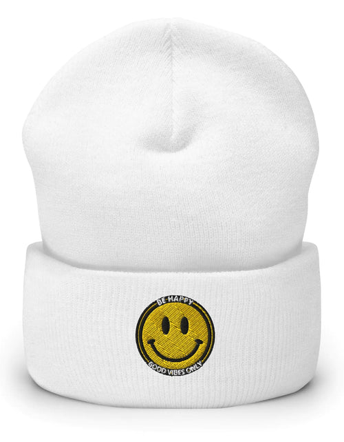 Load image into Gallery viewer, Be Happy Beanie
