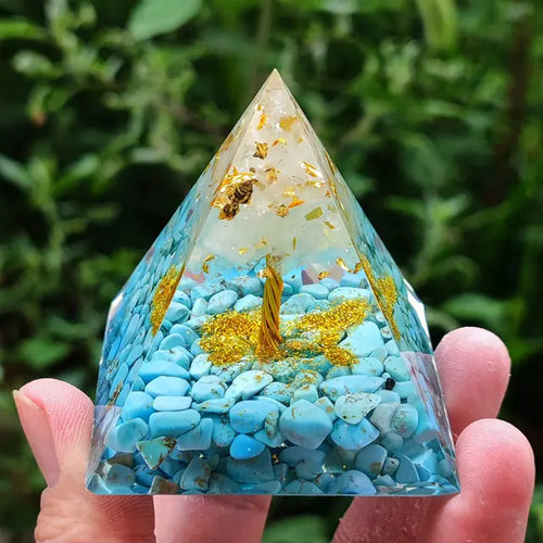 Load image into Gallery viewer, Orgonite Pyramid
